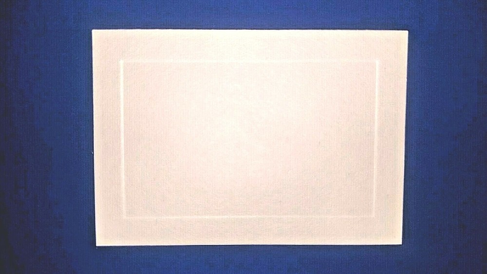Insert Card - Embossed - Table Décor -ivory 50 count
