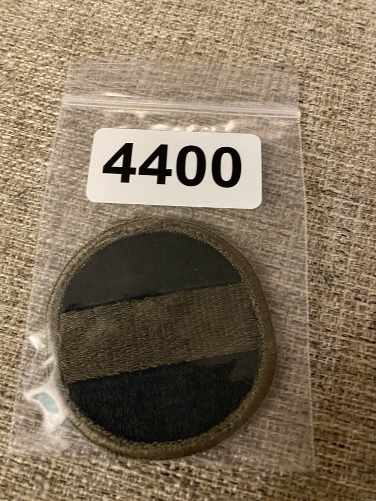 US Army Forces Command Round Subdued Patch FORSCOM INV4400