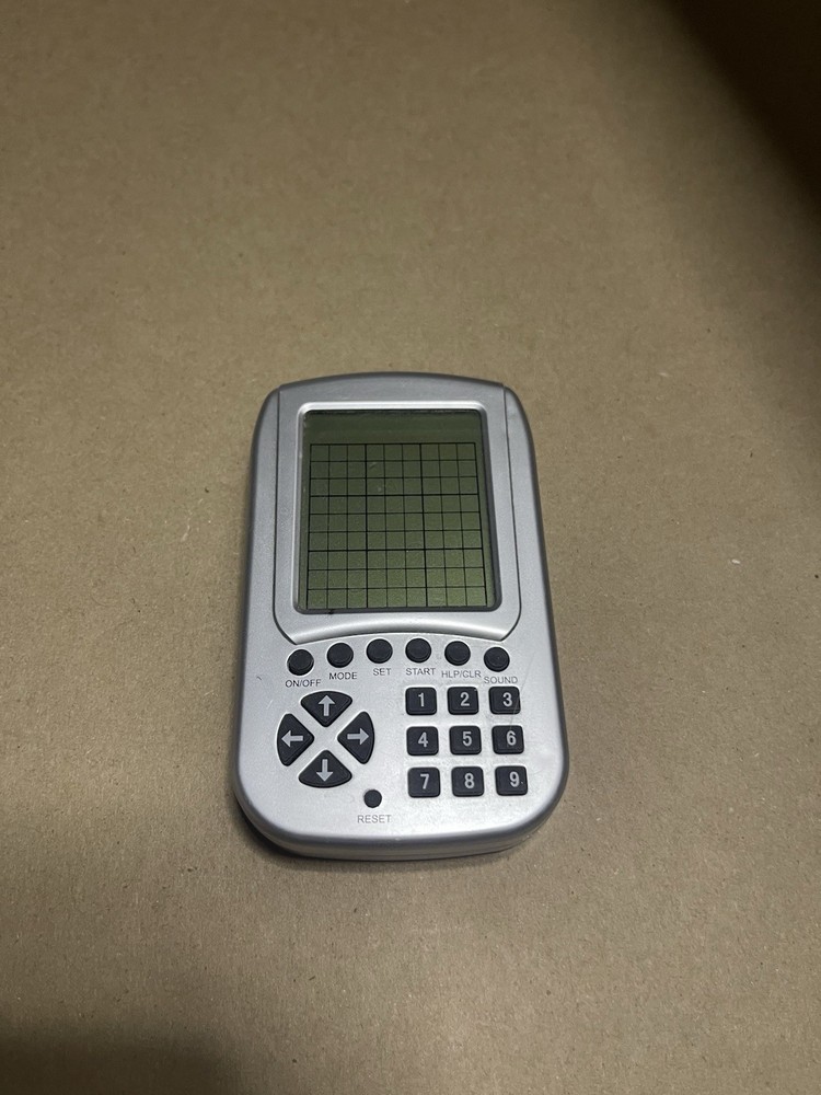 Handheld Sodoku Game Tested And Working