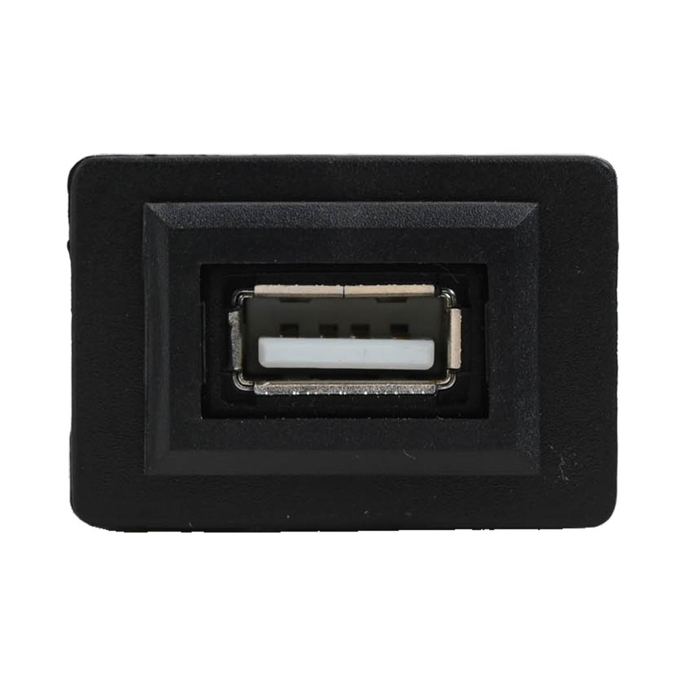 USB Socket Cable 200mm Cable Length Compact Face Size Minimum Cut-out Size