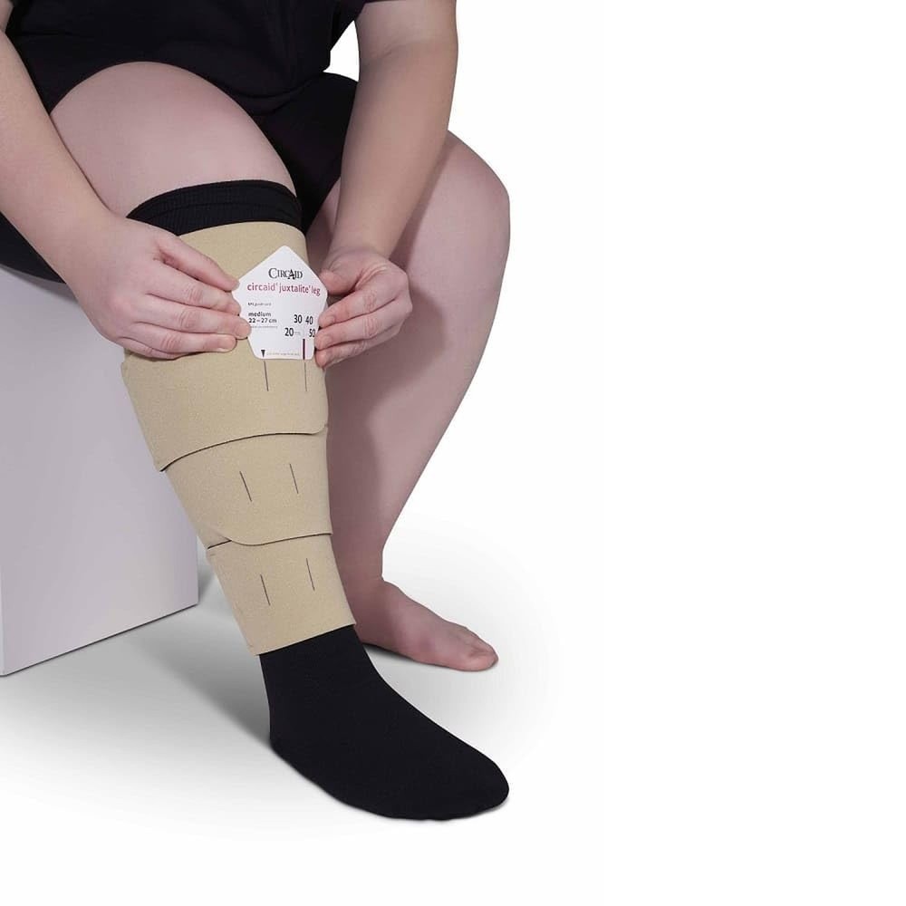 CircAid Juxtalite HD Lower Leg System – Easy to Use Adjustable Compression