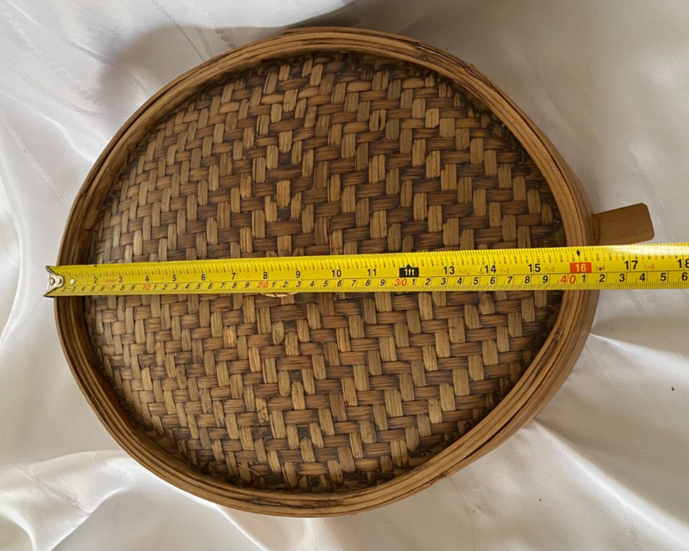12 1/2" Bamboo Steamer Basket