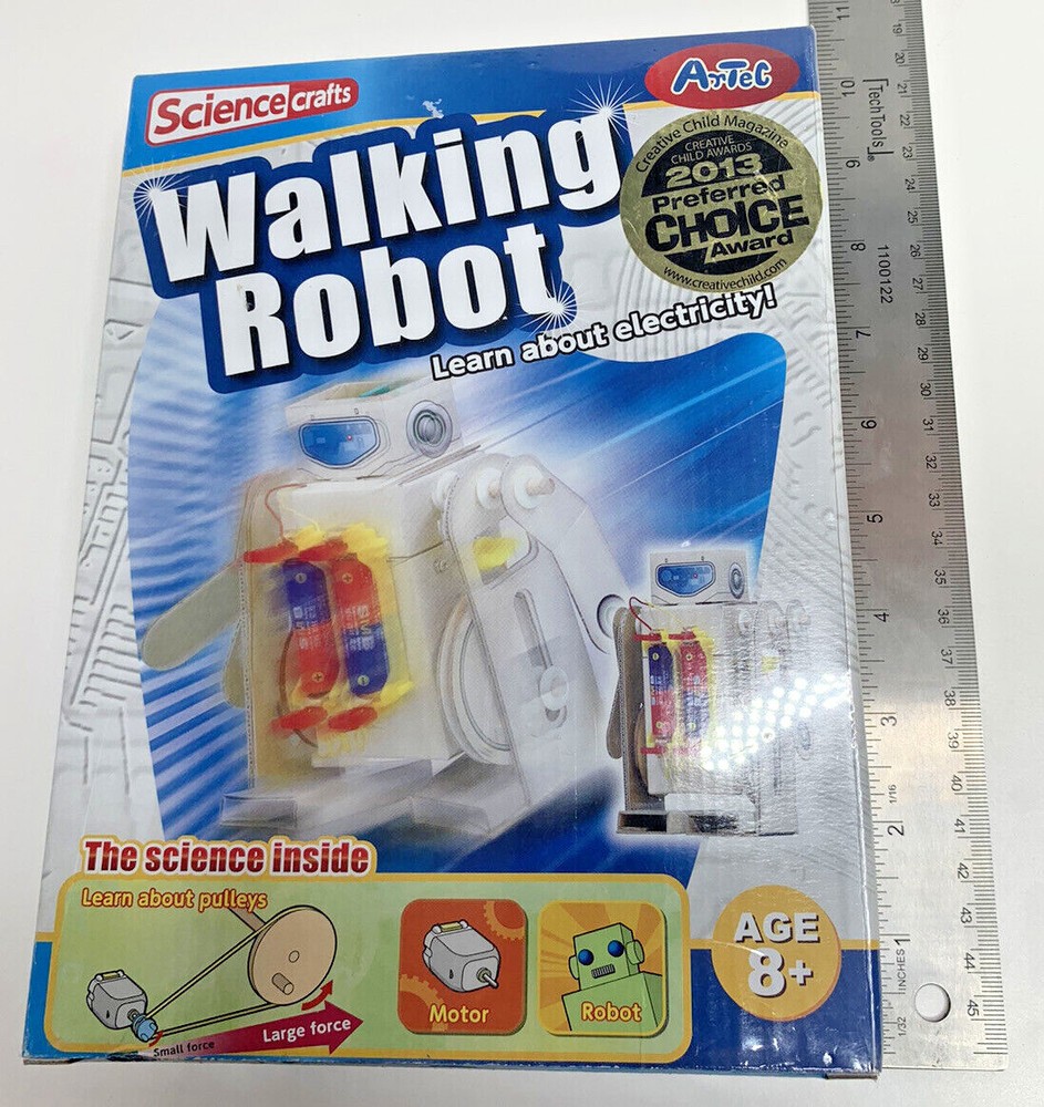 ArTeC Science Crafts Walking Robot NEW