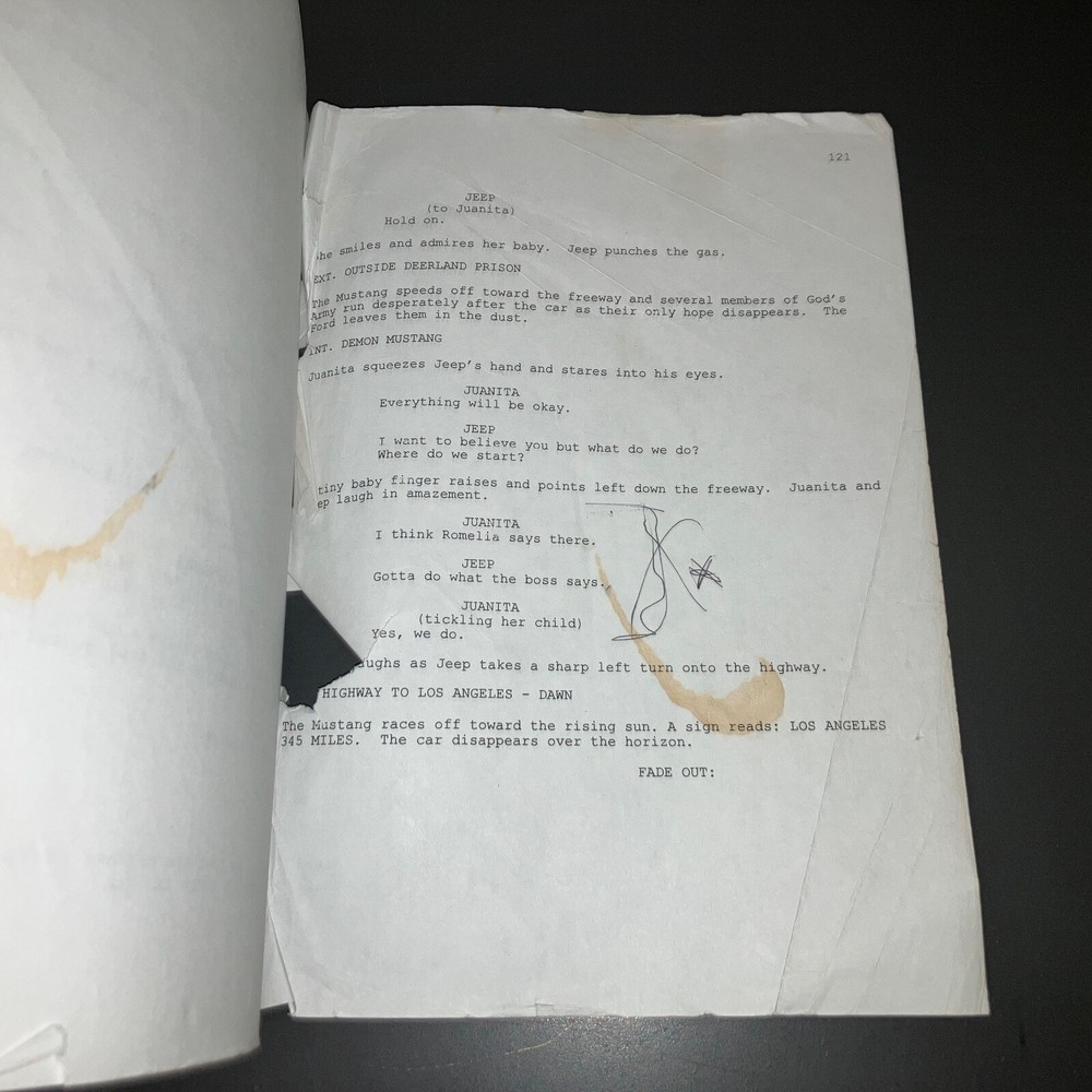 KINGDOM COME (3/9/99) Peter Schink UNMADE? Screenplay + COA!