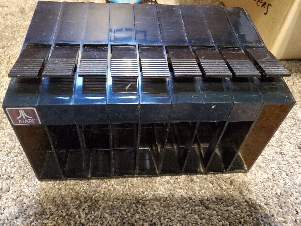 Vintage Atari CX-2600A Video Game System, Controllers, Games, Manuals & Game Sto