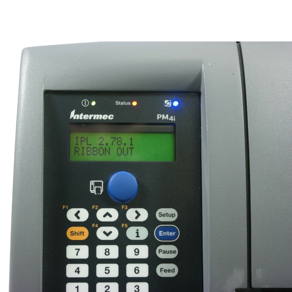 Intermec EasyCoder PM4i Thermal Transfer Label Printer USB Ethernet Serial
