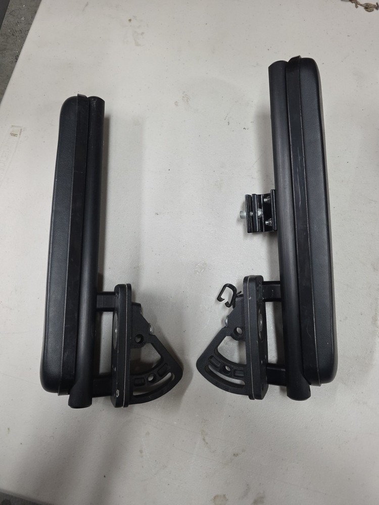 PAIR Permobil Custom Narrow Armrests &  Joystick Mount Brackets Holder 14" × 2"