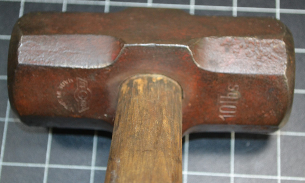 AFORA - MADE IN SPAIN - 10# - BLACKSMITH SLEDGE HAMMER