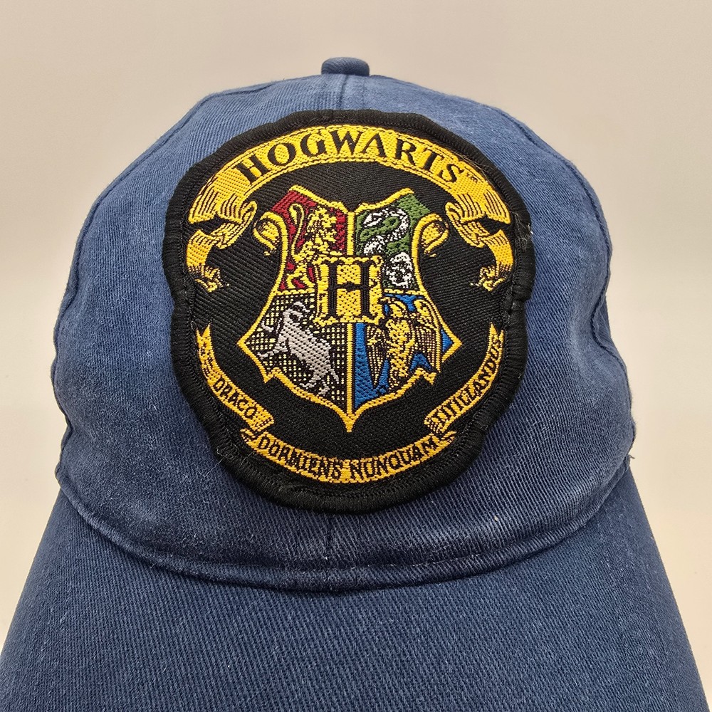 Harry Potter Hogwarts Youth Hat Cap Adjustable Back Strap Blue