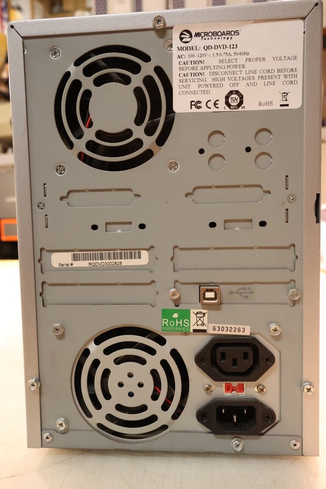 MicroBoards QD-DVD-123-03 CD/DVD Duplicator