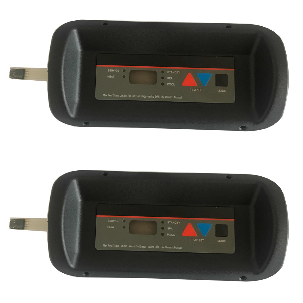 FDXLBKP1930 Bezel and Keypad Assembly Replacement Kit For Hayward - 2 Packs