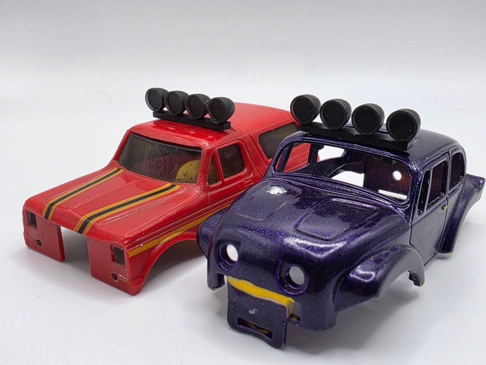 4 light replacement Schaper Stomper 3D resin printed lightbar KC HILITES