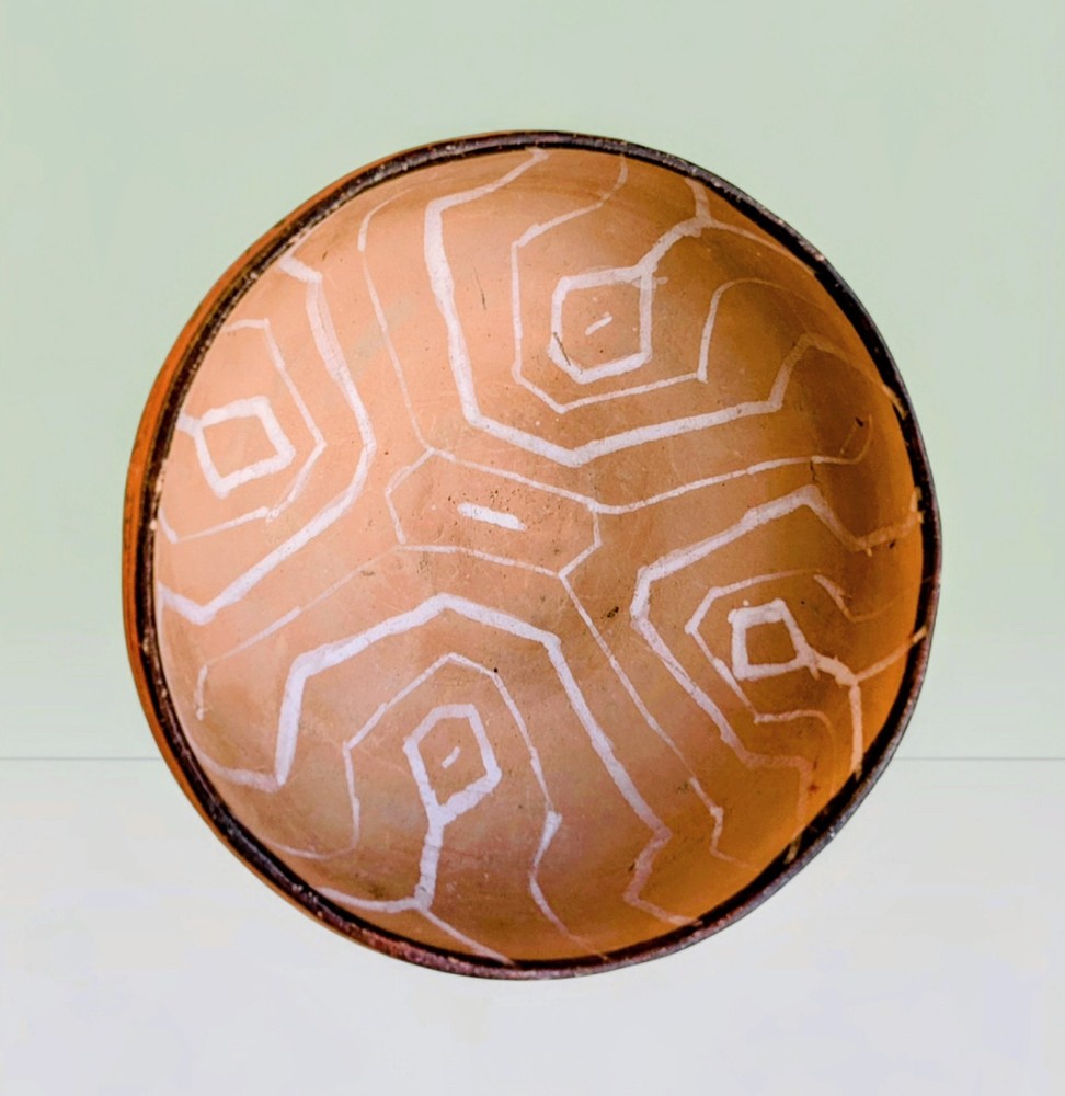Shipibo-Conibo Tribe Polychrome Pottery Peruvian Handmade