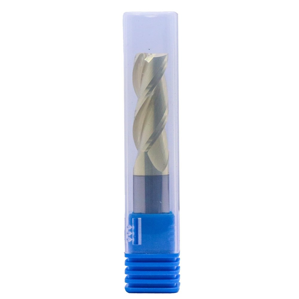 High Performance 1/2" Solid Carbide Square End Mill for Aluminum - ZrN Coated...