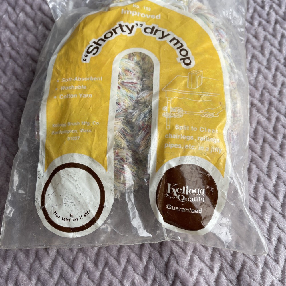 Kellogg "Shorty" dry mop