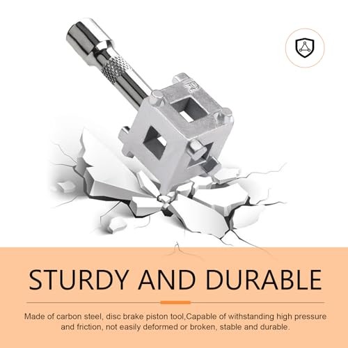 Cube Brake Caliper Compression Tool, 3/8" Steel Car Rear Disc Brake Piston