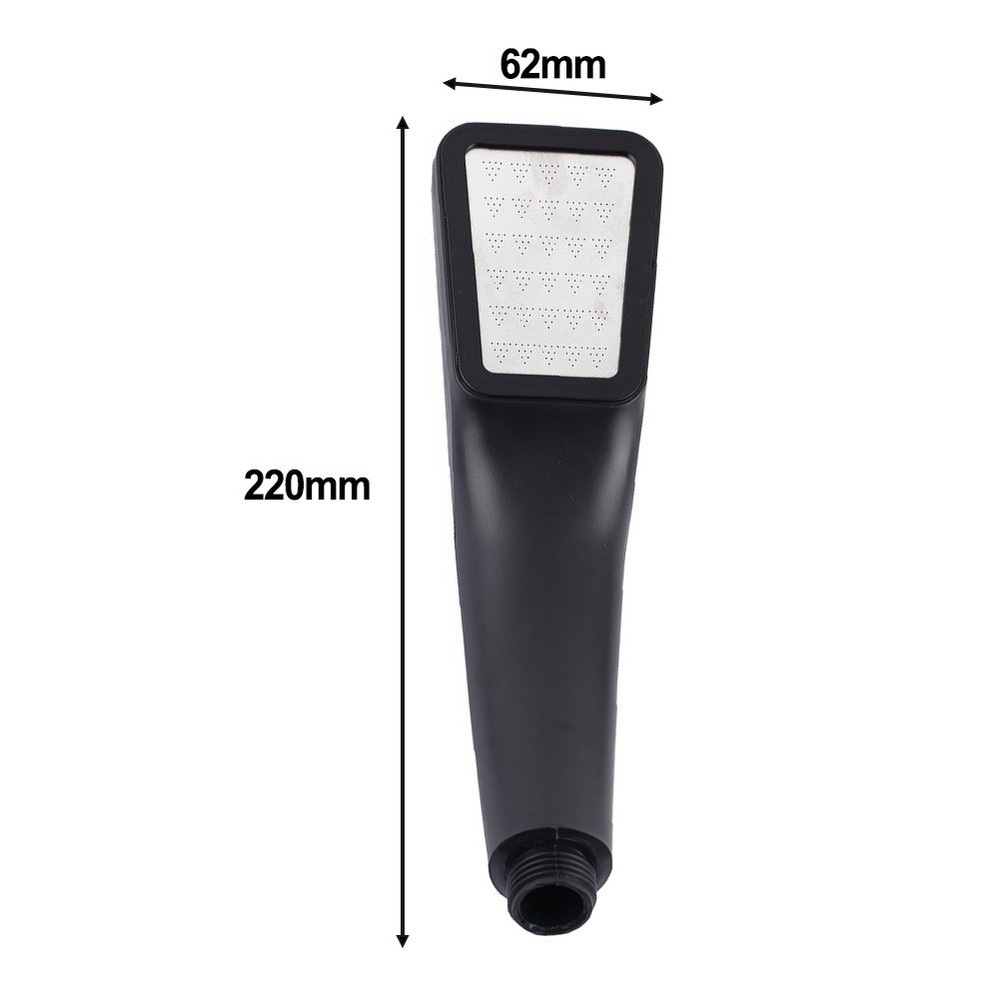 Shower Head High Pressure 22*6.2cm ABS Electroplating Four Way Interface