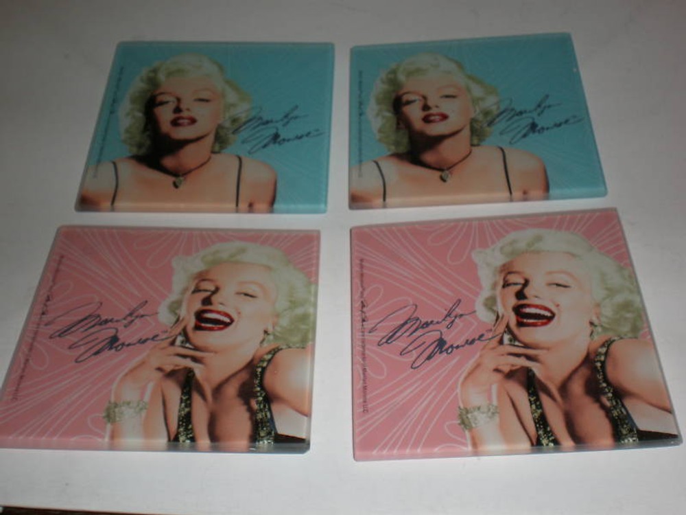 Marilyn Monroe Coasters New Set Of 4