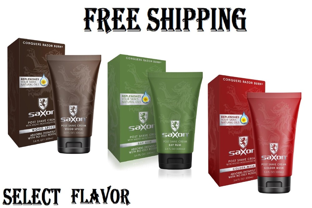 Saxon Post Shave Cream with Micro Moisturizing and Conditioning (Select Scent)