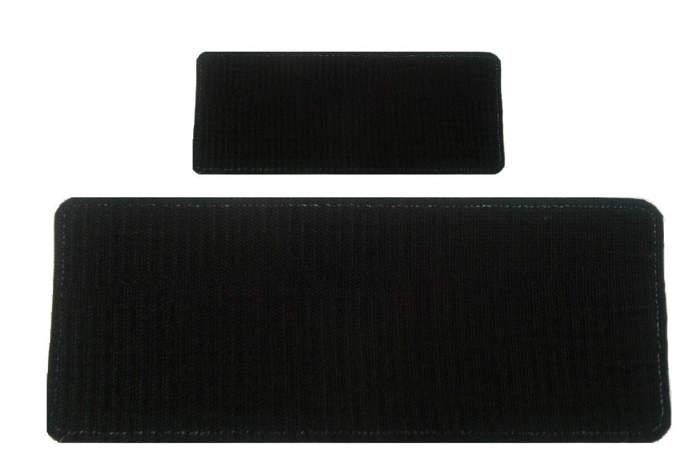 CONSTABLE embroidery patch 10x4 and 5x2 hook on back BLK/Silver