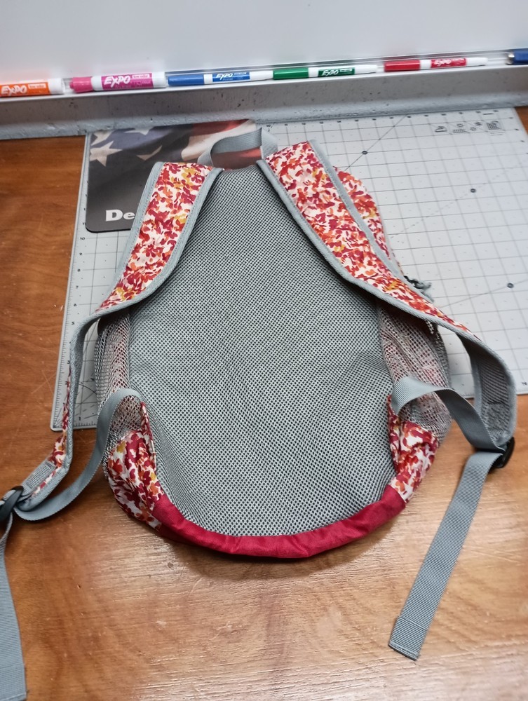Eddie Bauer Rippac 10L Pink Pattern Camping / Hiking Lightweight Pack Backpack