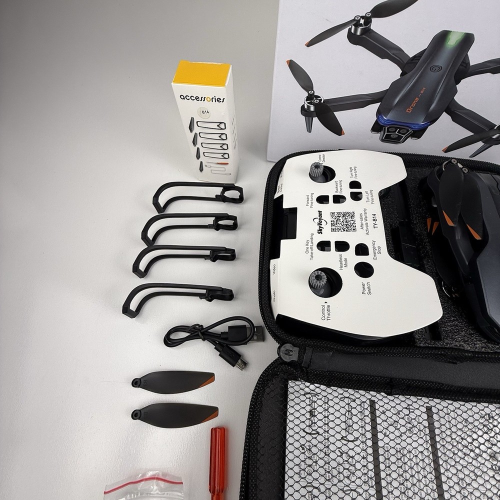 Skyvoyant Drone Series Quadcopter – Easy for Beginners – 14+ –Preowned-Works