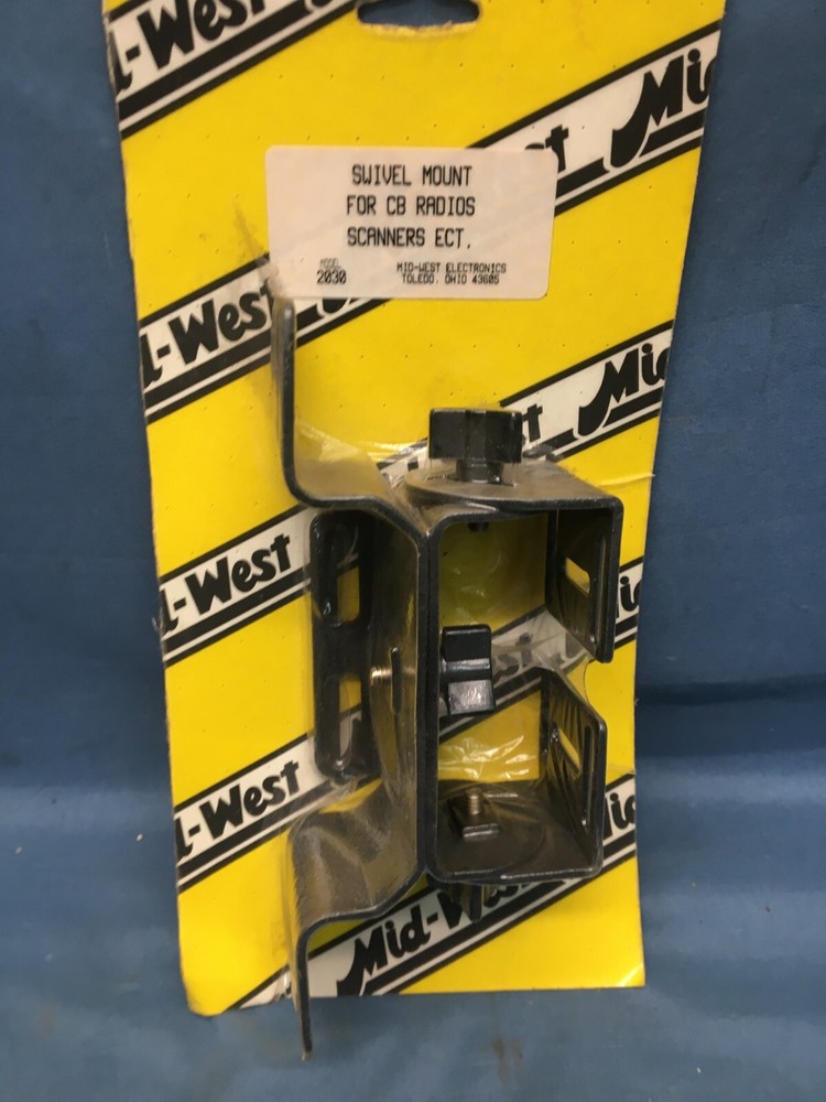 Mid-West Electronics Model 2030 Swivel Mount For CB Radios, Scanners, Ect