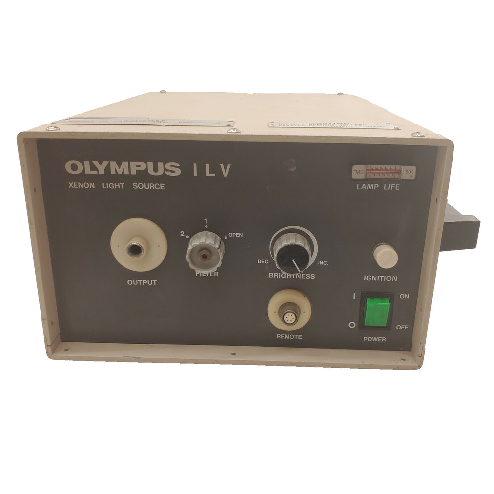 Olympus ILV Xenon Light Source for Industrial Video Image Scope | Powers On
