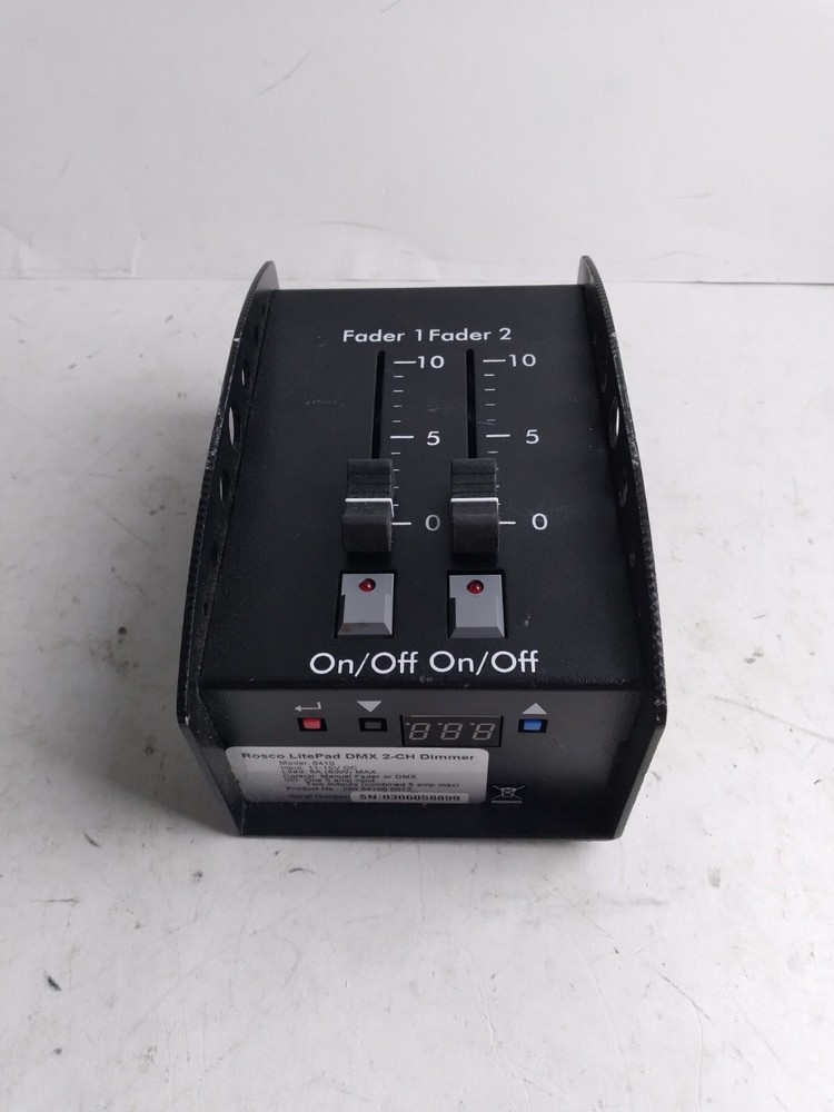 Rosco LitePad 2ch/DMX Dimmer *READ*