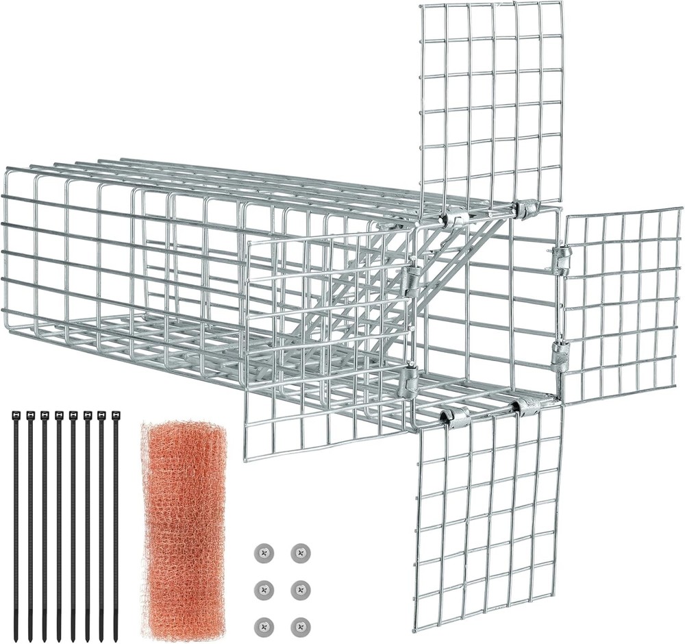 Humane Squirrel Excluder One Way Door Attic Copper Mesh