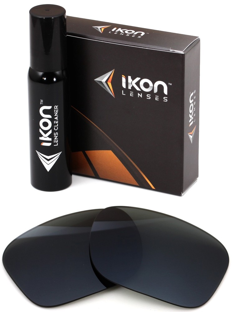 Polarized IKON Replacement Lenses For Oakley Style Switch - Black