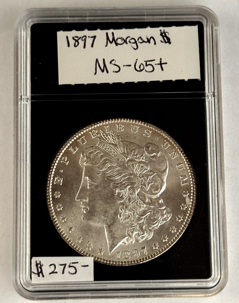 1897 P Morgan Silver Dollar Free Shipping