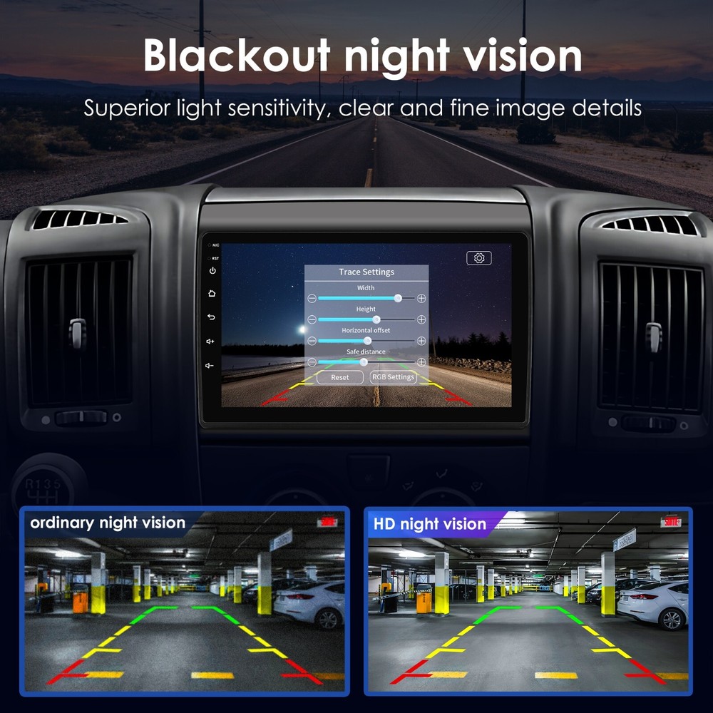 Universal Car Rear View Backup Camera HD Night Vision Waterproof Reverse Camera