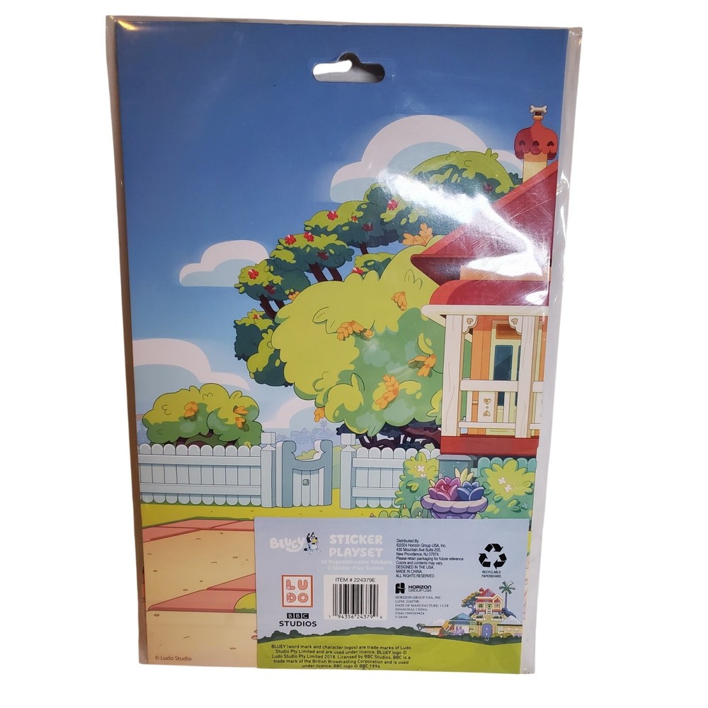Bluey Sticker Playset - 42 Easter Stickers