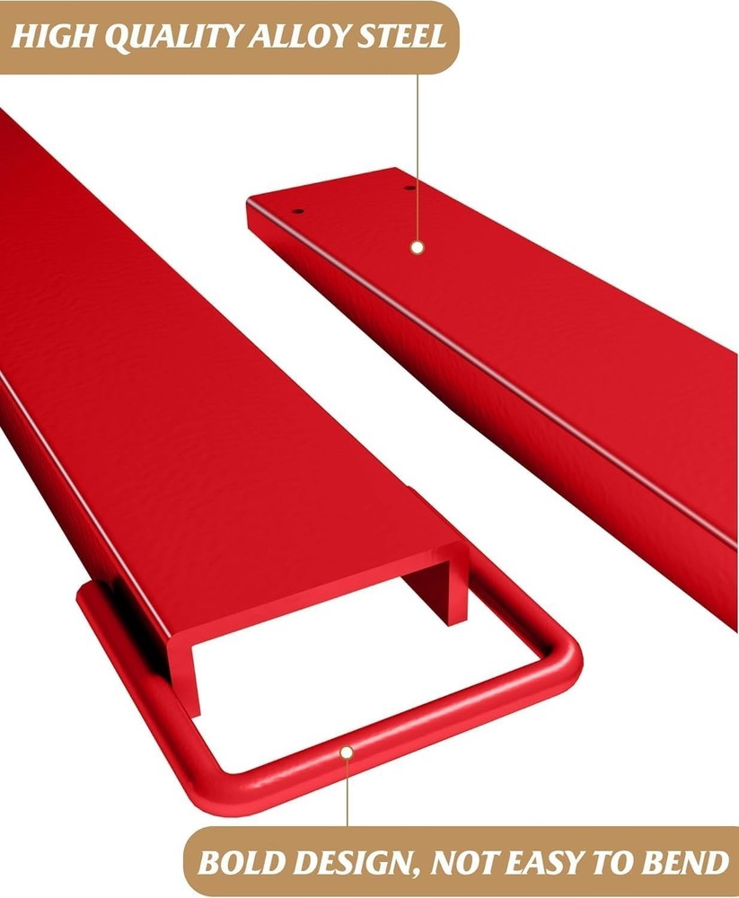 4.5Inch Width 84 Inch Pallet Fork Extensions for 4.3-4.5" Width Forklift Loaders