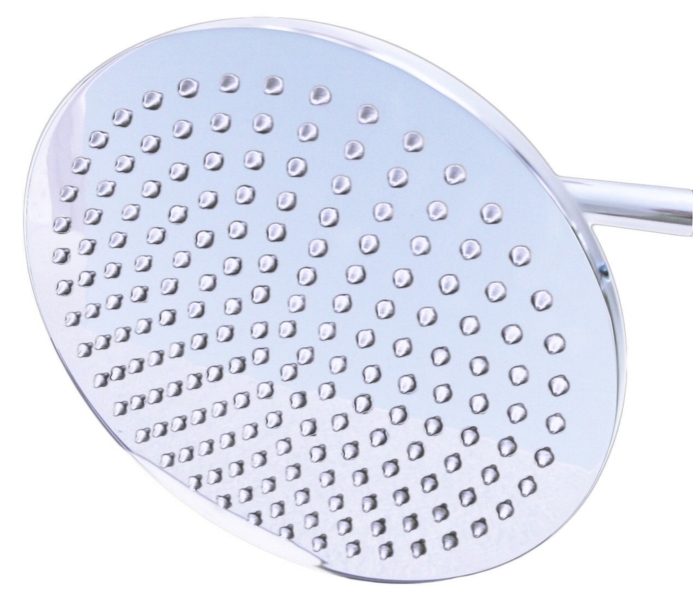 Chrome Brass Rain Shower Head - Round