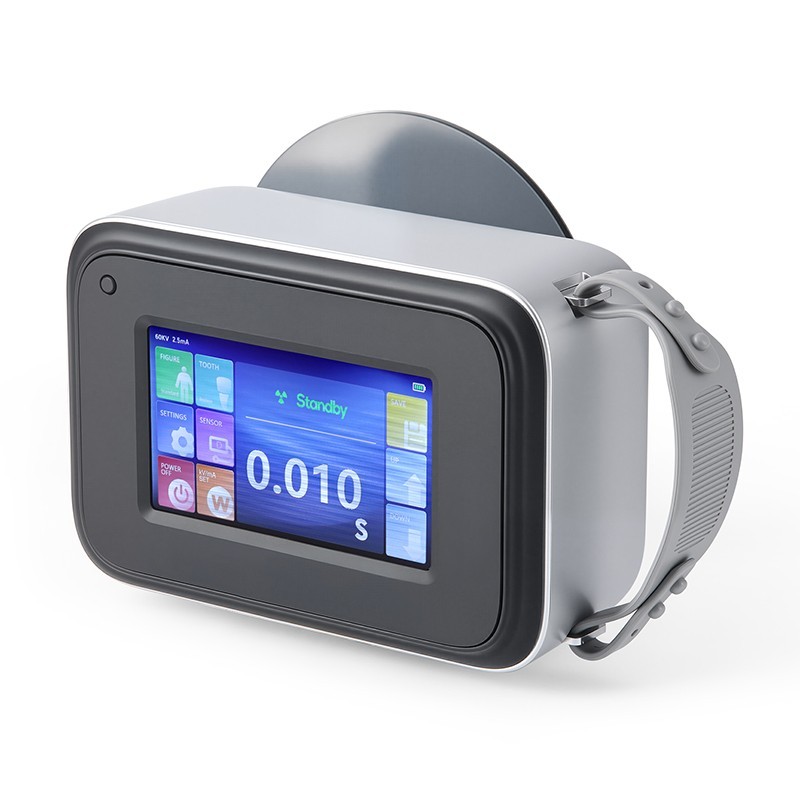 Dental Scatter Shield Protective Ring with Portable Handheld Ray Machine Kit