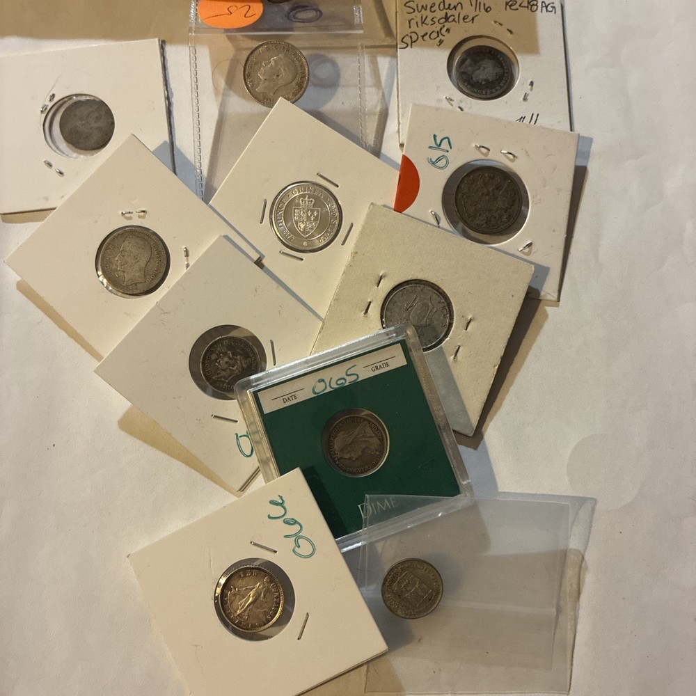 12 Foreign Silver Coin Collection-c4