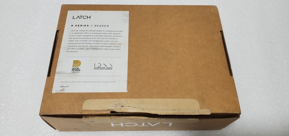 Latch R Series Model R2 Reader Black New.