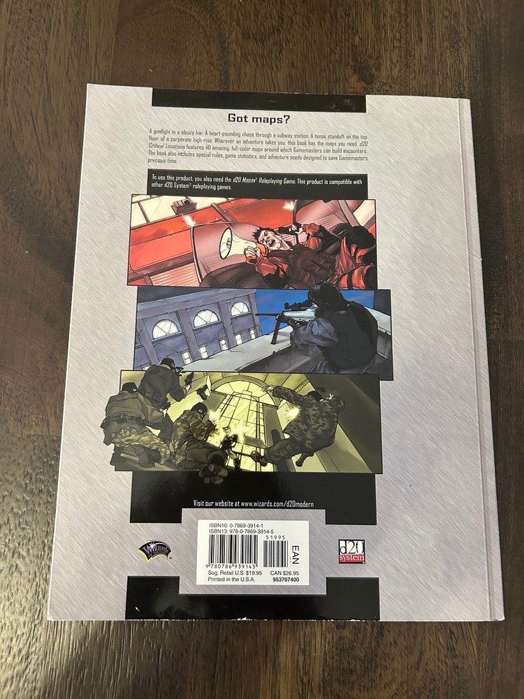 Critical Locations d20 Modern WotC