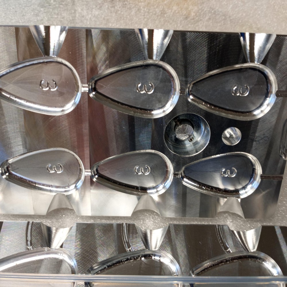 3 oz No Roll Sinker Mold - 10 CAVITY Production Mold