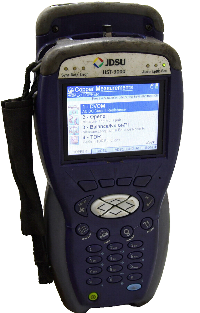 JDSU HST-3000 Meter w/BDCM-WB2-2 Module Color