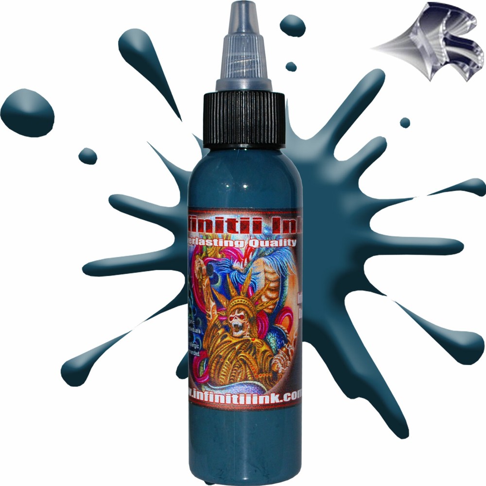 Infinitii Dark Clay Tattoo Ink 2oz
