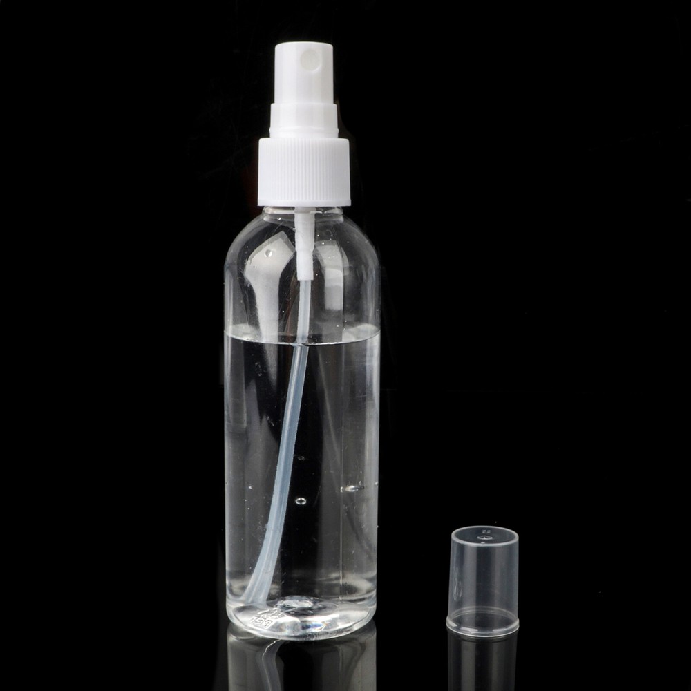 5PCS 30ml/60ml Travel Spray Bottle Plastic Transparent Perfume Empty Atomizer