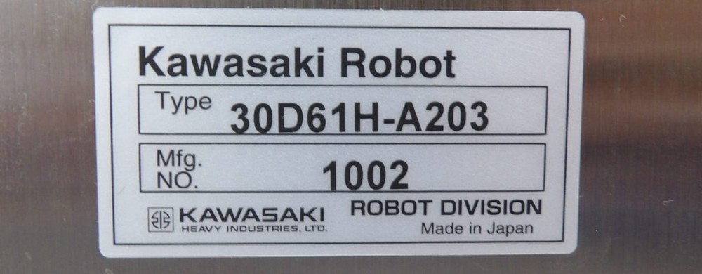 Kawasaki 30D61H-A203 Wafer Handling FI Robot Controller Working Surplus