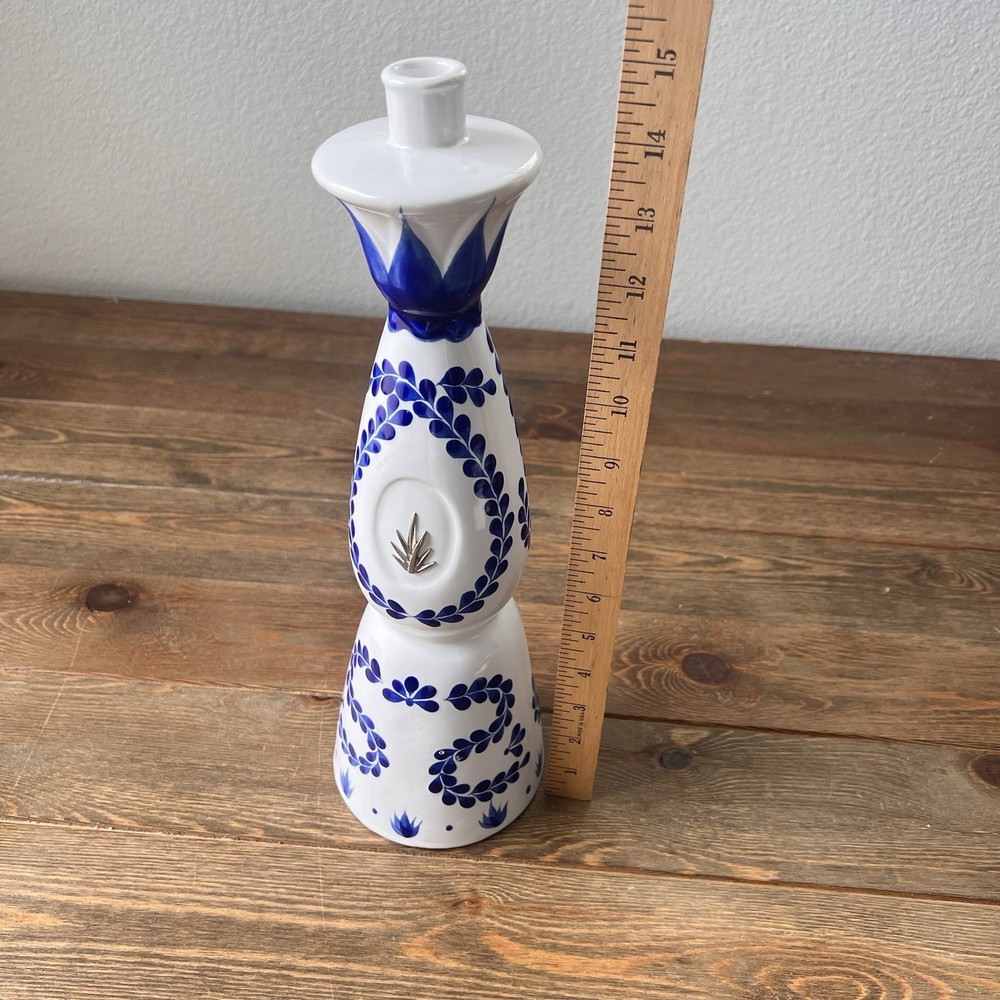 Class Azul Empty Tequila Bottle 750ml. Liquid Dispenser No Lid
