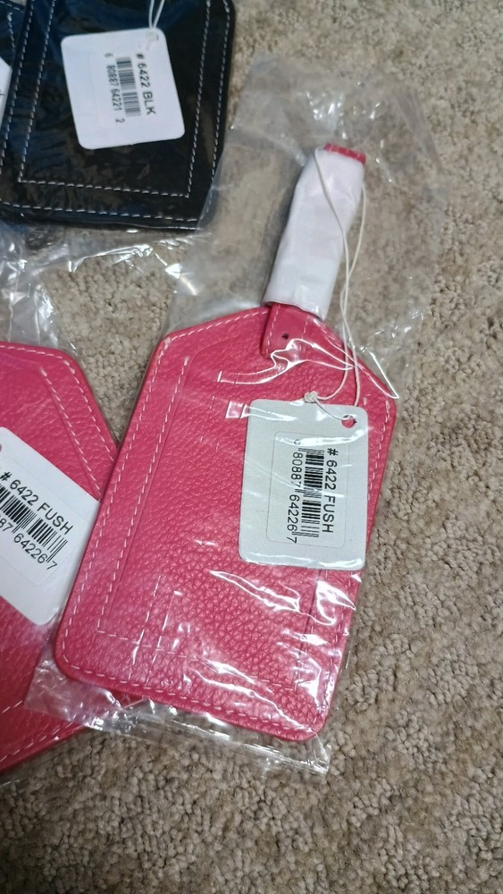Leather Luggage Tag Bundle