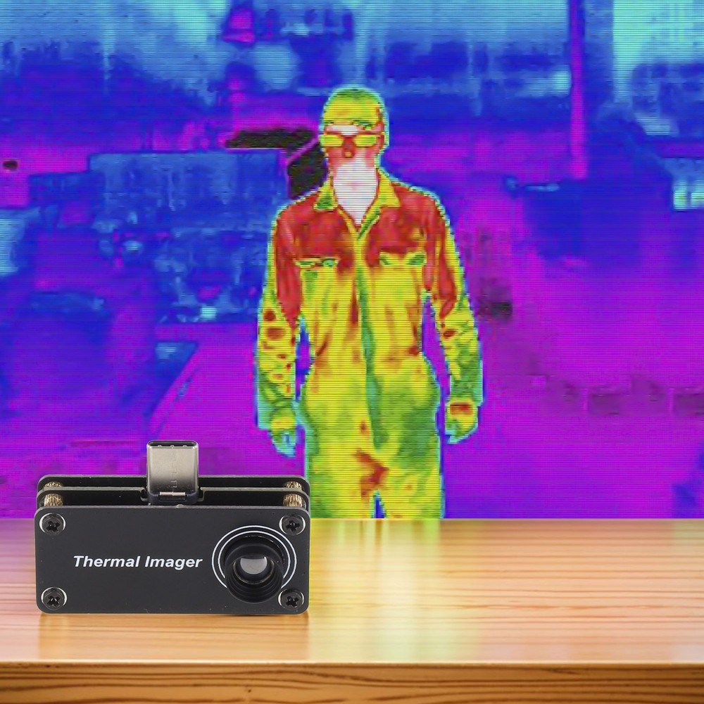 For Android Compatible Infrared Thermal Imaging Camera User Friendly Interface