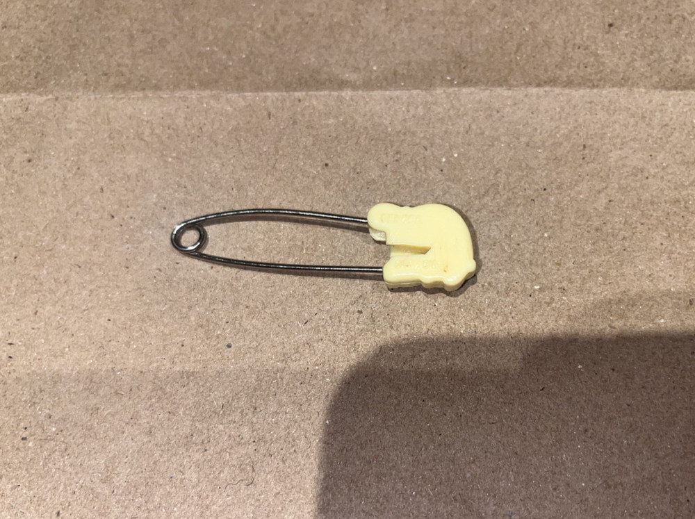 Gerber vintage diaper safety pin turtle
