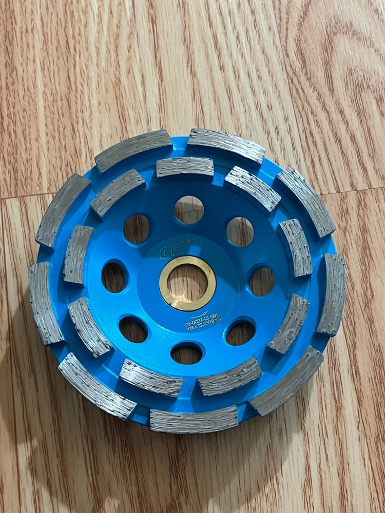 OX 115mm 4.5" Double Row Cup Wheel Grinder